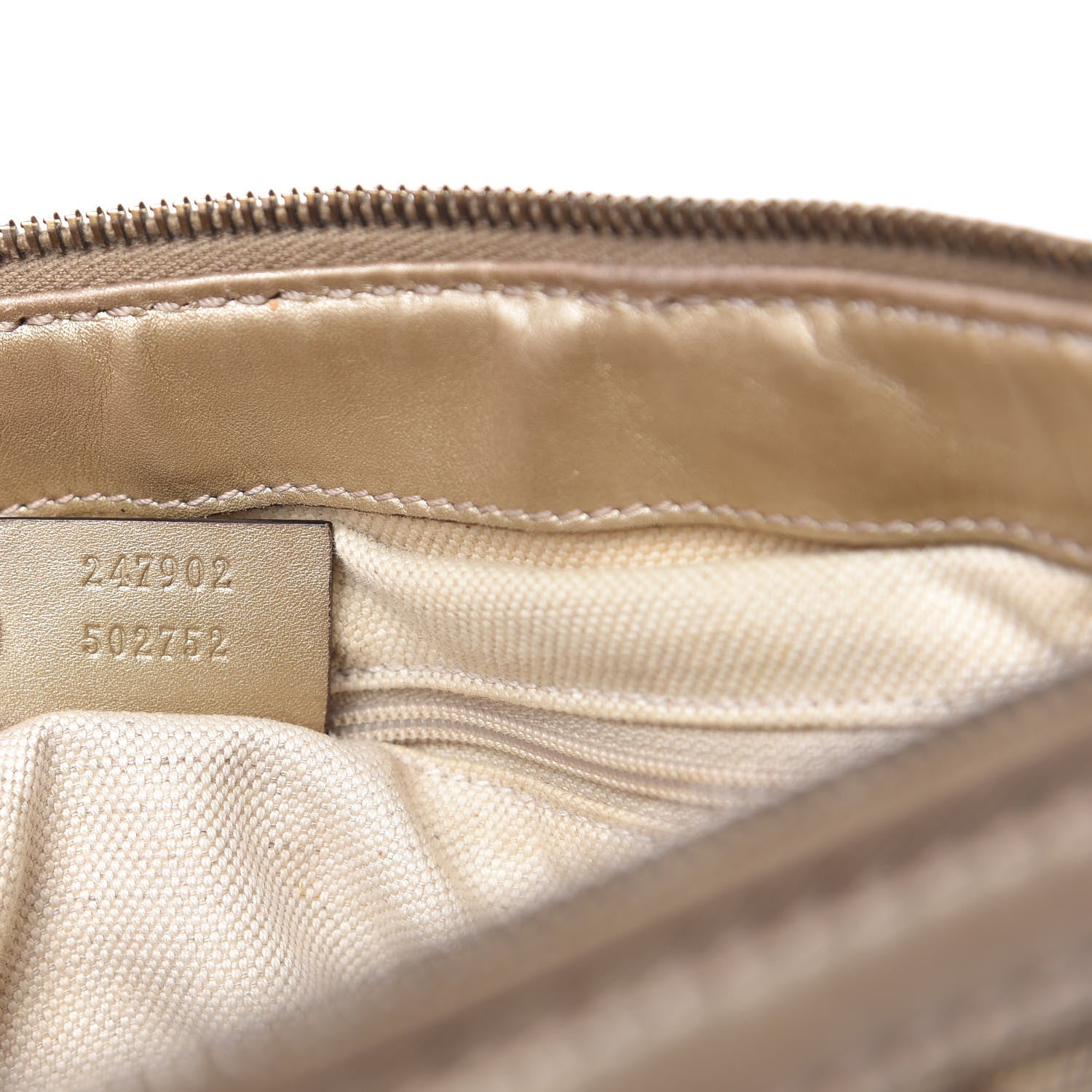 Gucci Monogram Medium Sukey Top Handle Bag Golden Beige 9 of 11