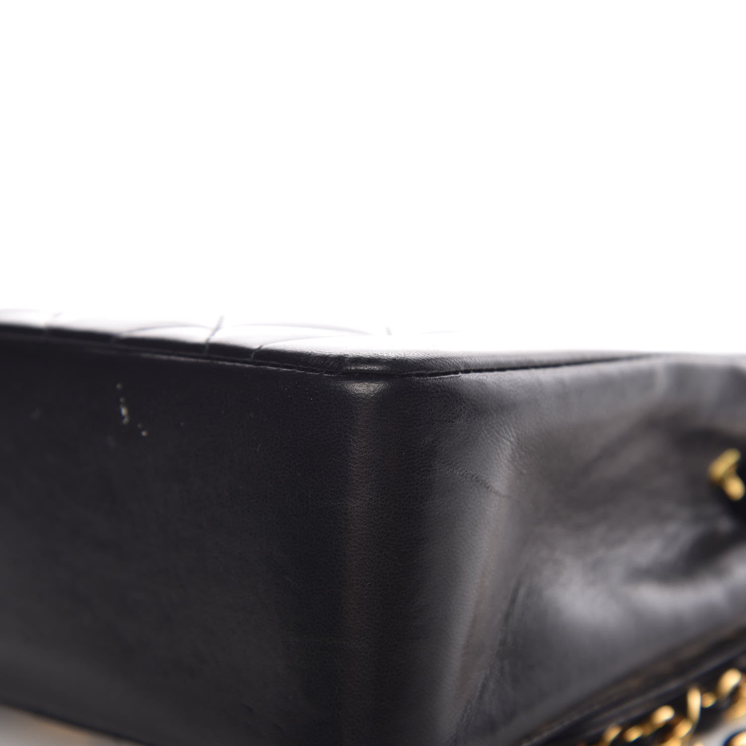 Chanel Lambskin Quilted Small Single Flap Black 12 of 13