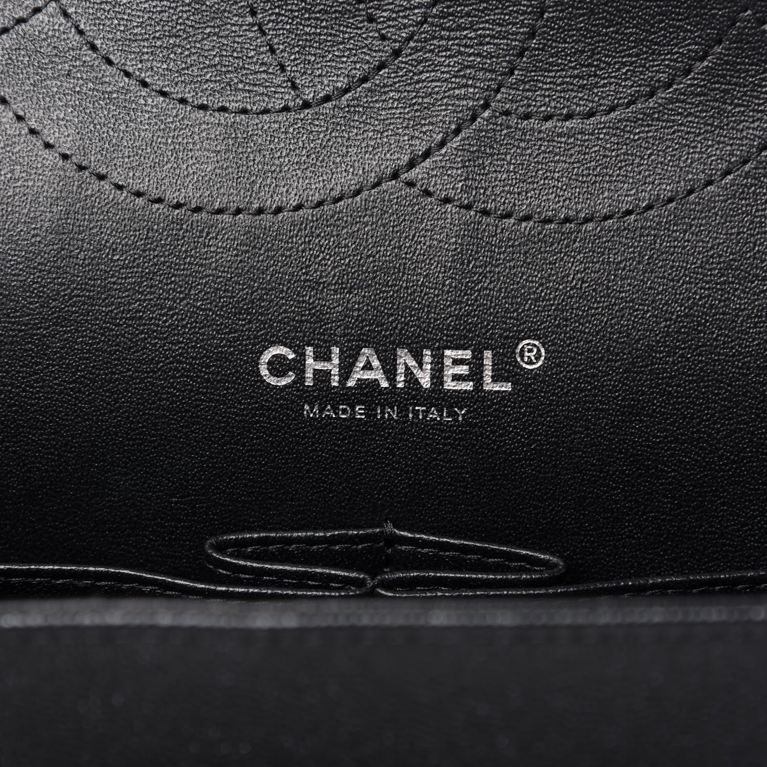 Chanel Iridescent Caviar Quilted Jumbo Double Flap Black 8 of 10