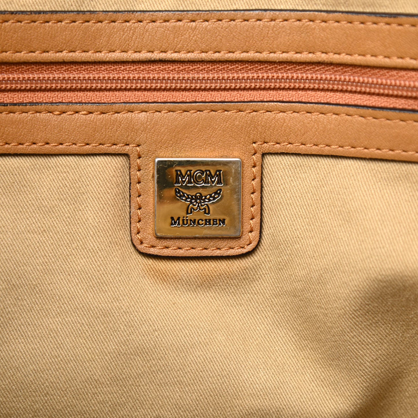 Visetos Essential Top Handle Tote Bag Cognac