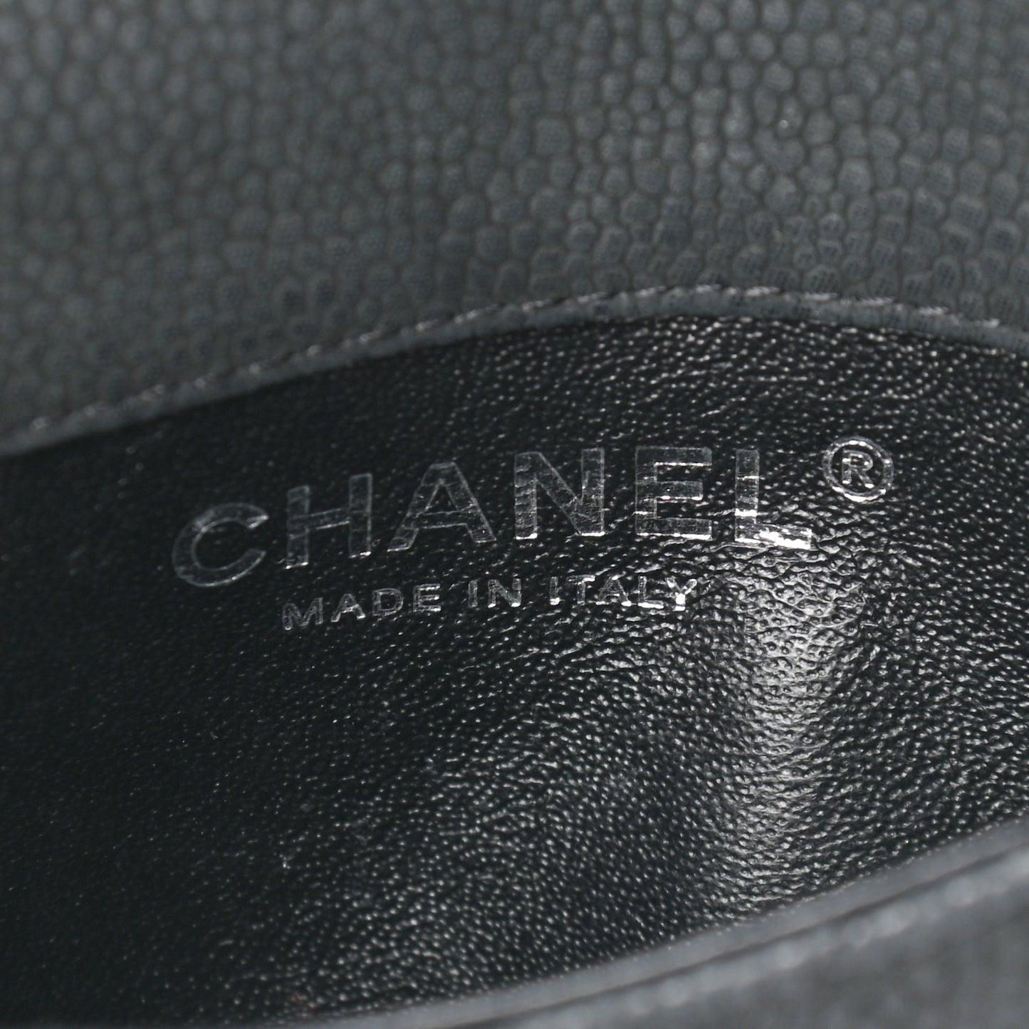 Caviar Quilted Crossbody Bag Black