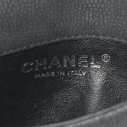 Chanel Caviar Quilted Crossbody Bag Black 5 of 8