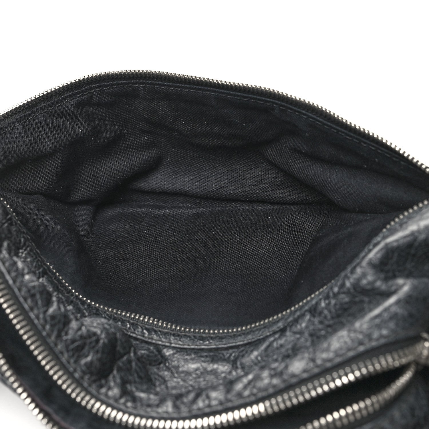 Balenciaga Lambskin Classic Hardware Neo Lift Hip Bag Black 5 of 11