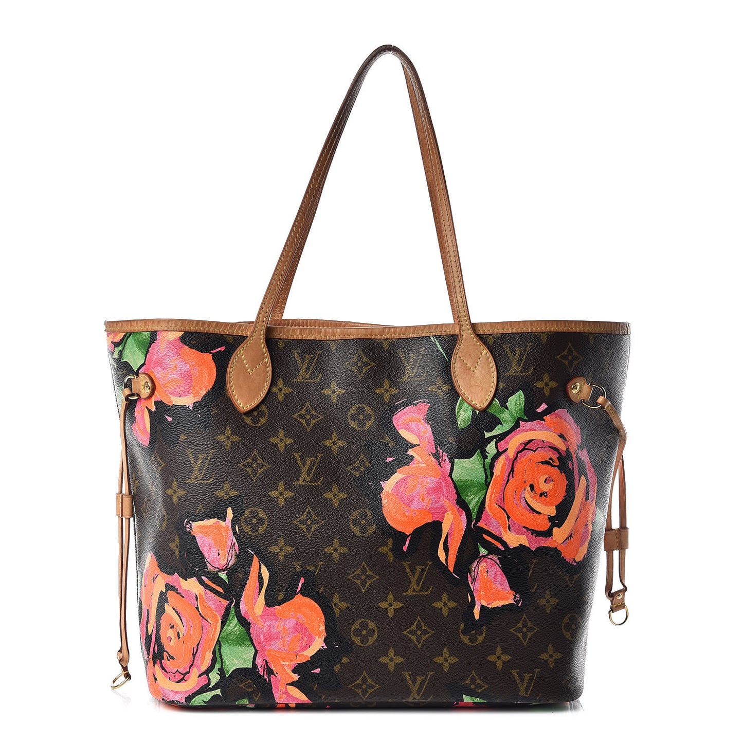 Monogram Roses Neverfull MM