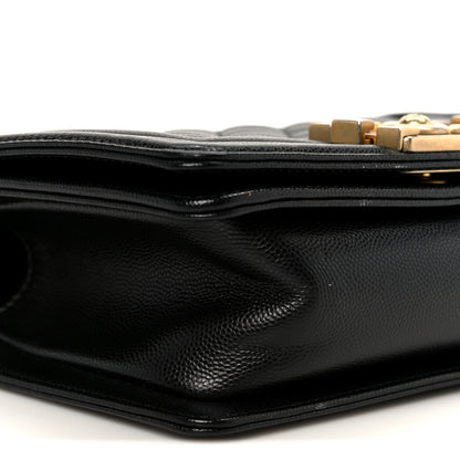 Chanel Caviar Quilted Small Boy Flap Black 8 of 10