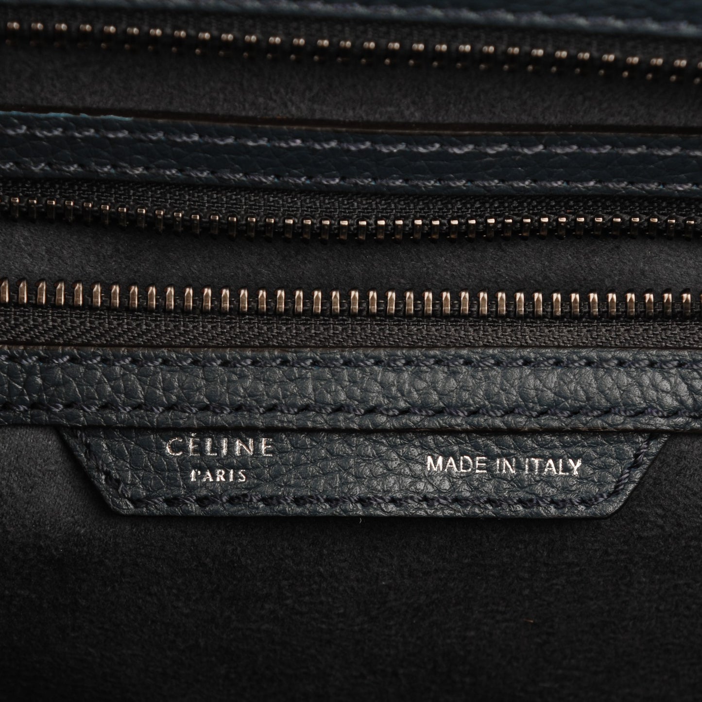 Drummed Calfskin Mini Luggage Orage