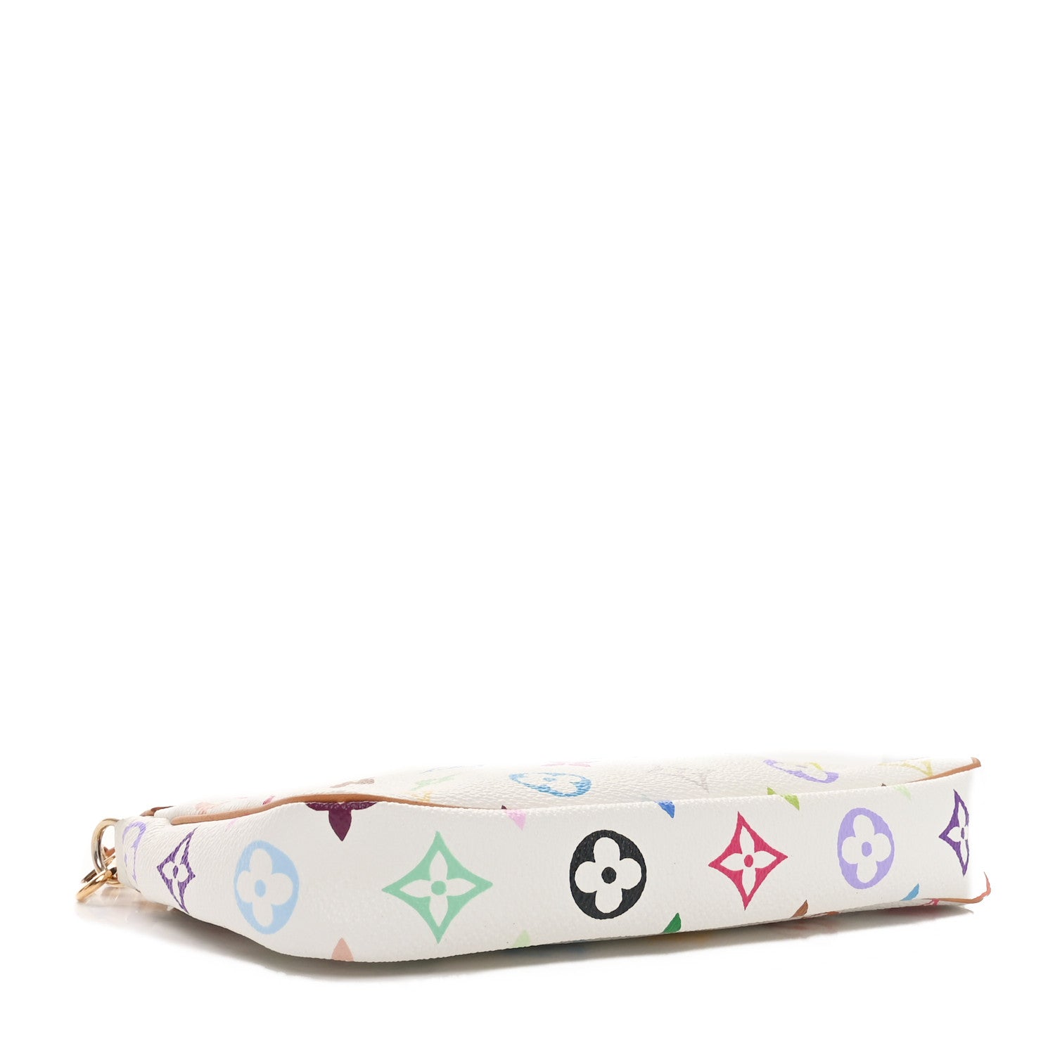 Louis Vuitton Monogram Multicolor Pochette Accessories White 4 of 9