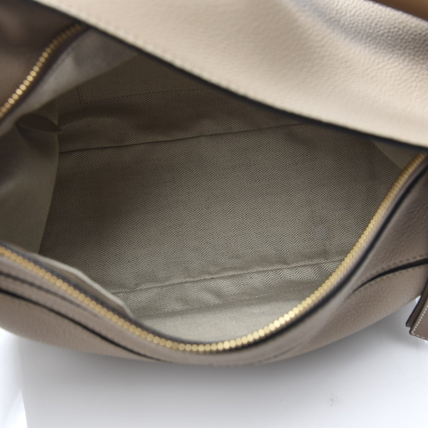 Calfskin Medium Puzzle Bag Sand Mink