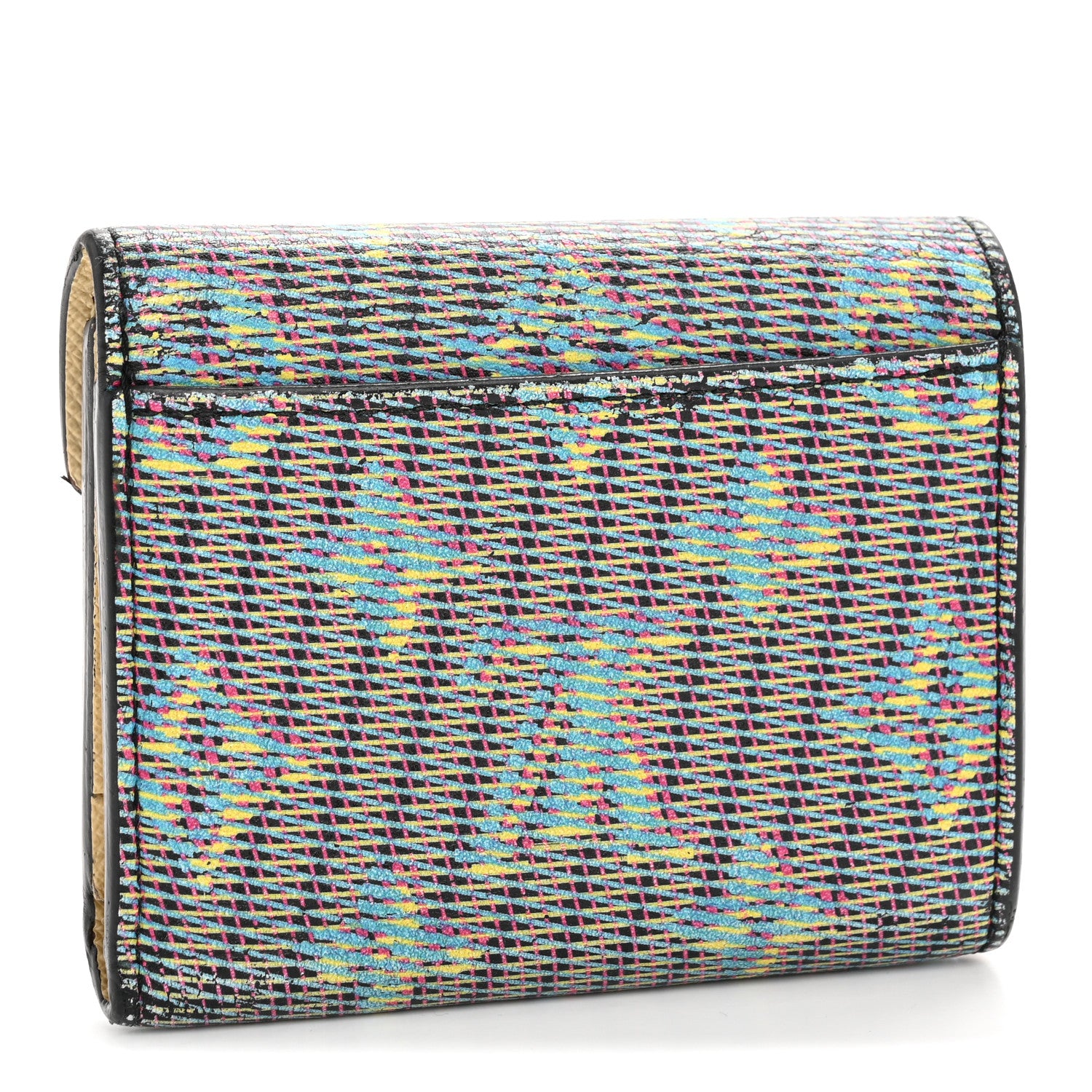 Louis Vuitton Monogram LV Pop Zoe Wallet Blue 3 of 11