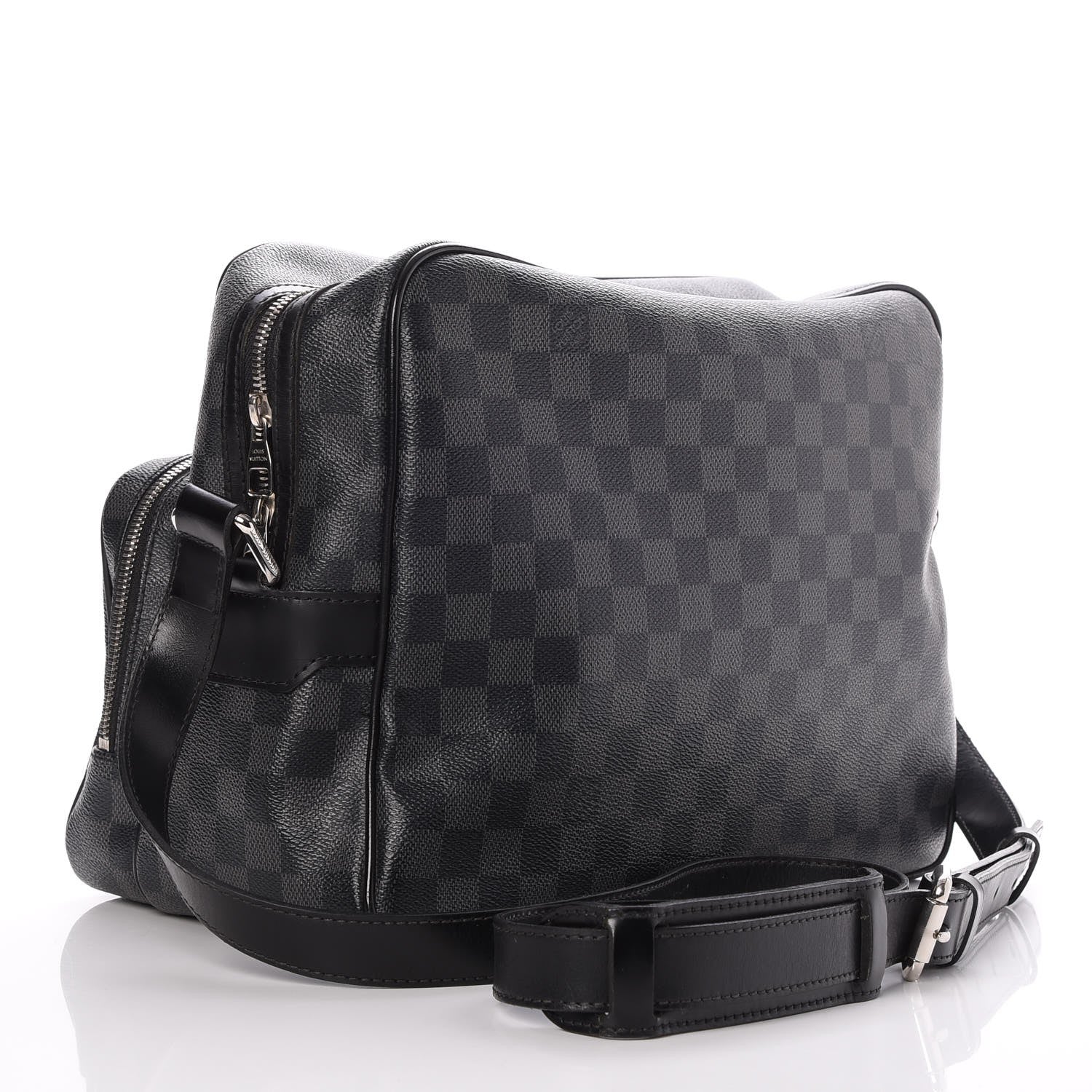 Louis Vuitton Damier Graphite Sac Leoh Messenger Bag 3 of 10