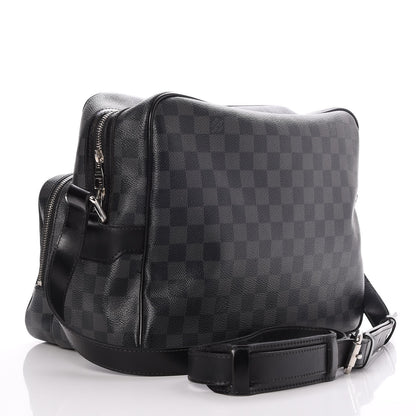 Louis Vuitton Damier Graphite Sac Leoh Messenger Bag 3 of 10