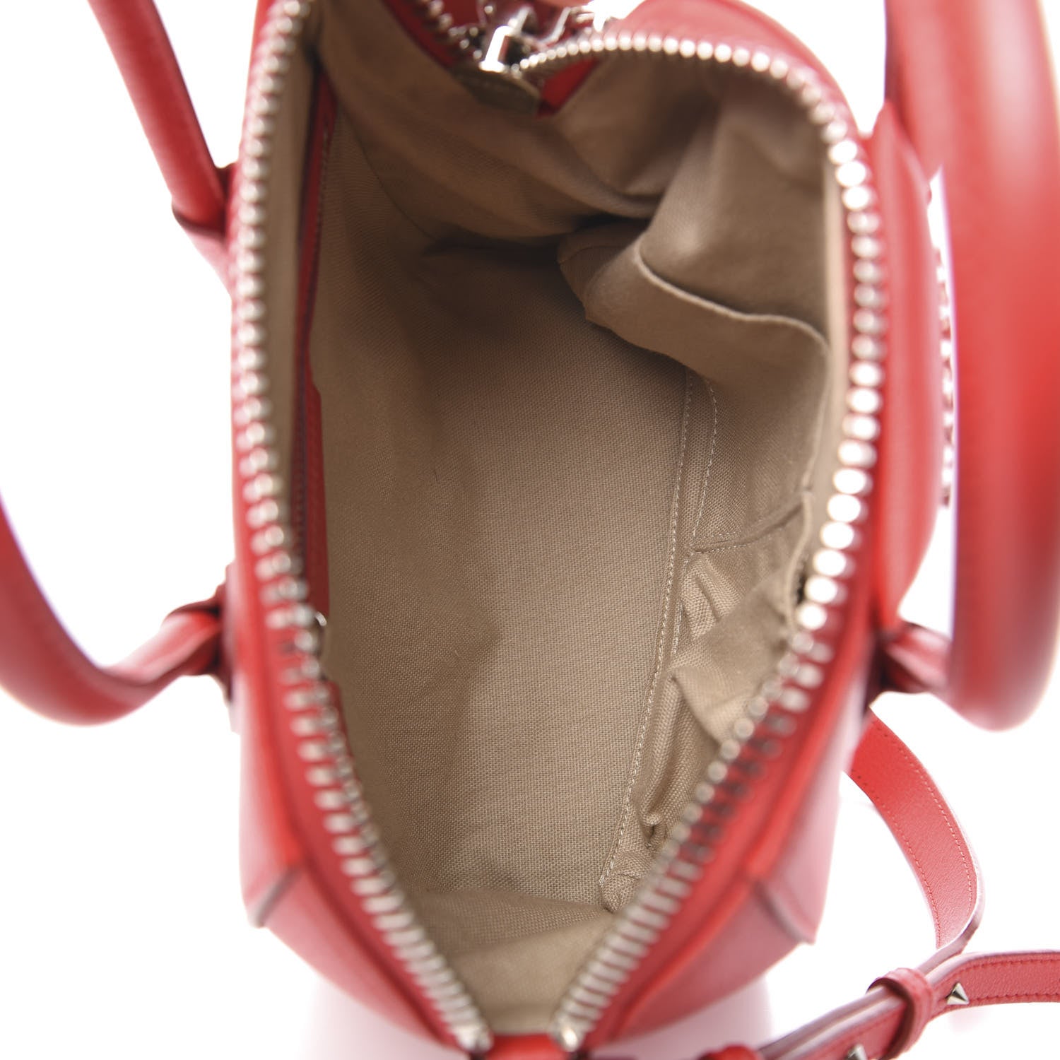 Givenchy Sugar Goatskin Mini Antigona Medium Red 5 of 10