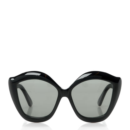 Gucci Cat Eye GG0117S Sunglasses Black 2 of 9