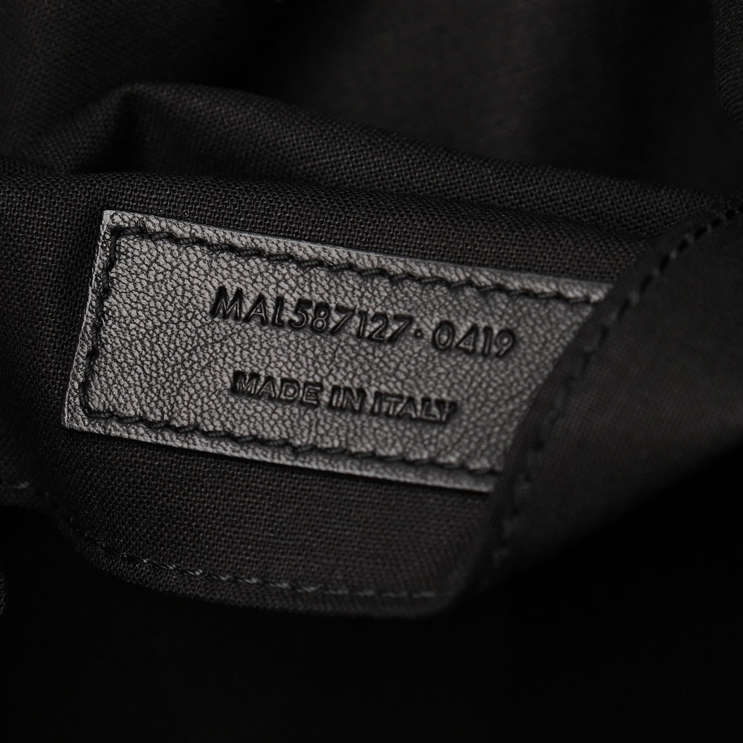 Saint Laurent Calfskin Large Shopper Tote Black 7 of 11