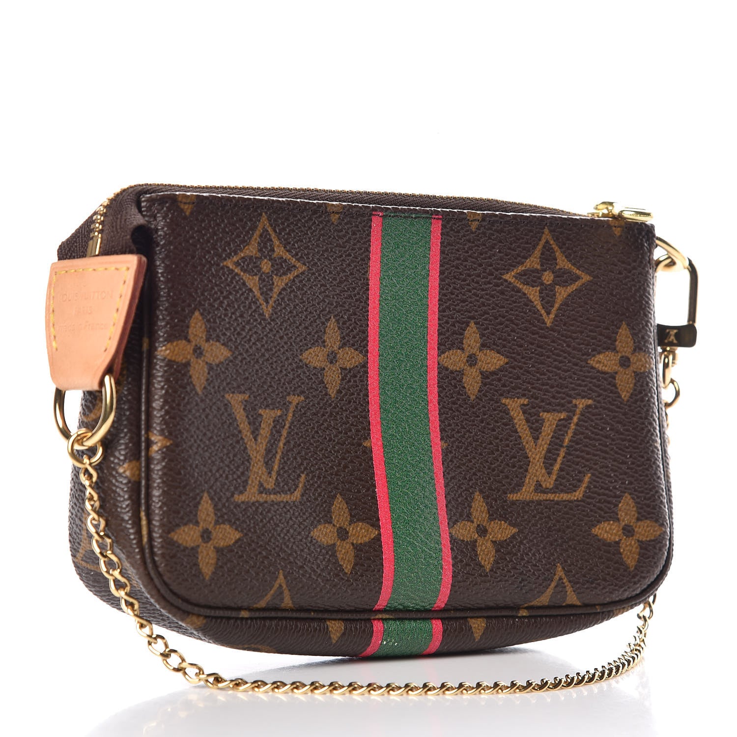 Louis Vuitton Monogram My LV Heritage Mini Pochette Accessories Vert Fuchsia 3 of 8