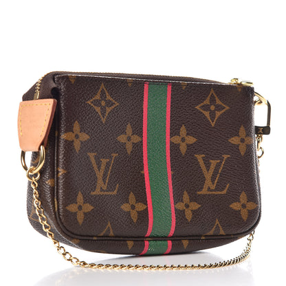 Louis Vuitton Monogram My LV Heritage Mini Pochette Accessories Vert Fuchsia 3 of 8