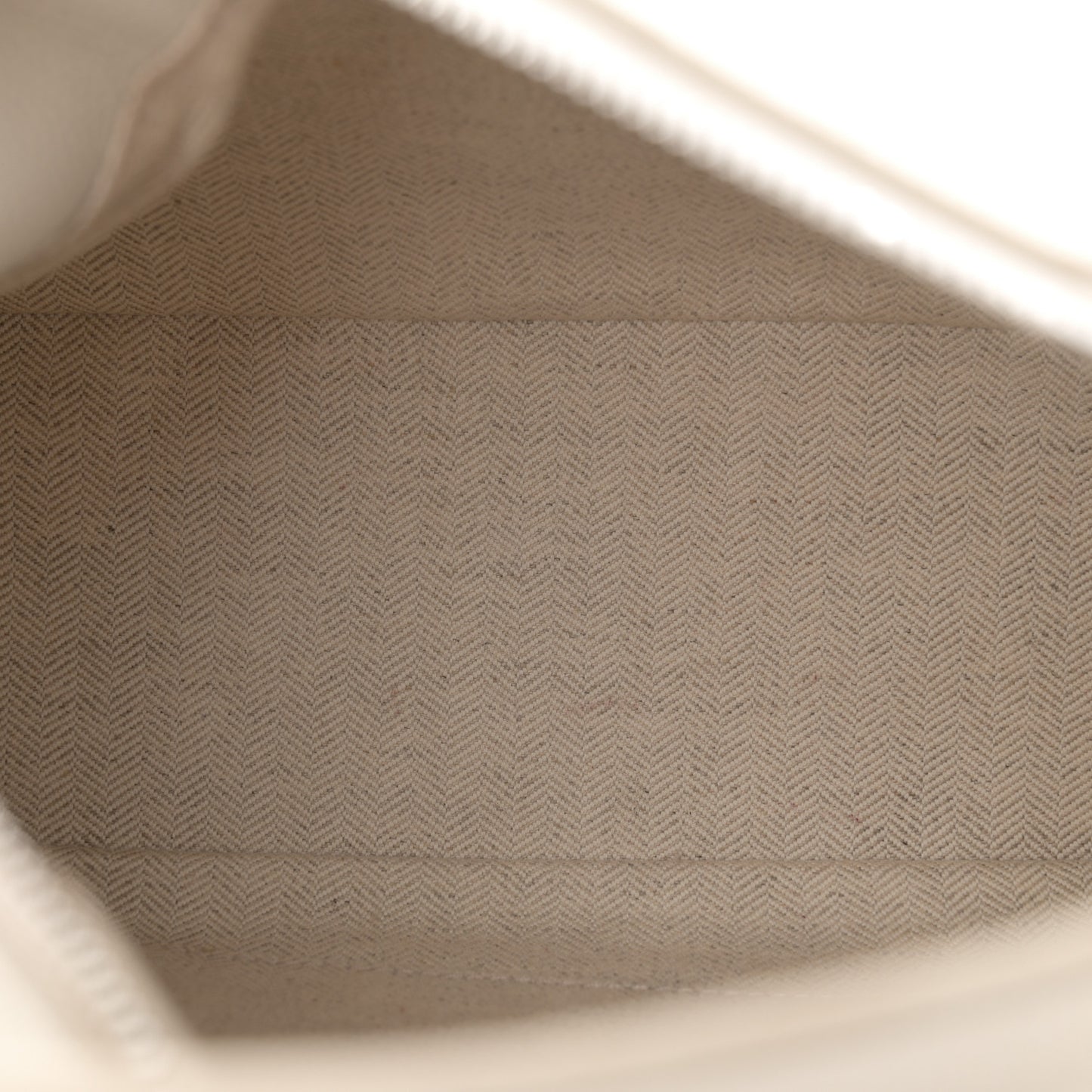 Soft Grained Calfskin Small Puzzle Edge Bag Soft White
