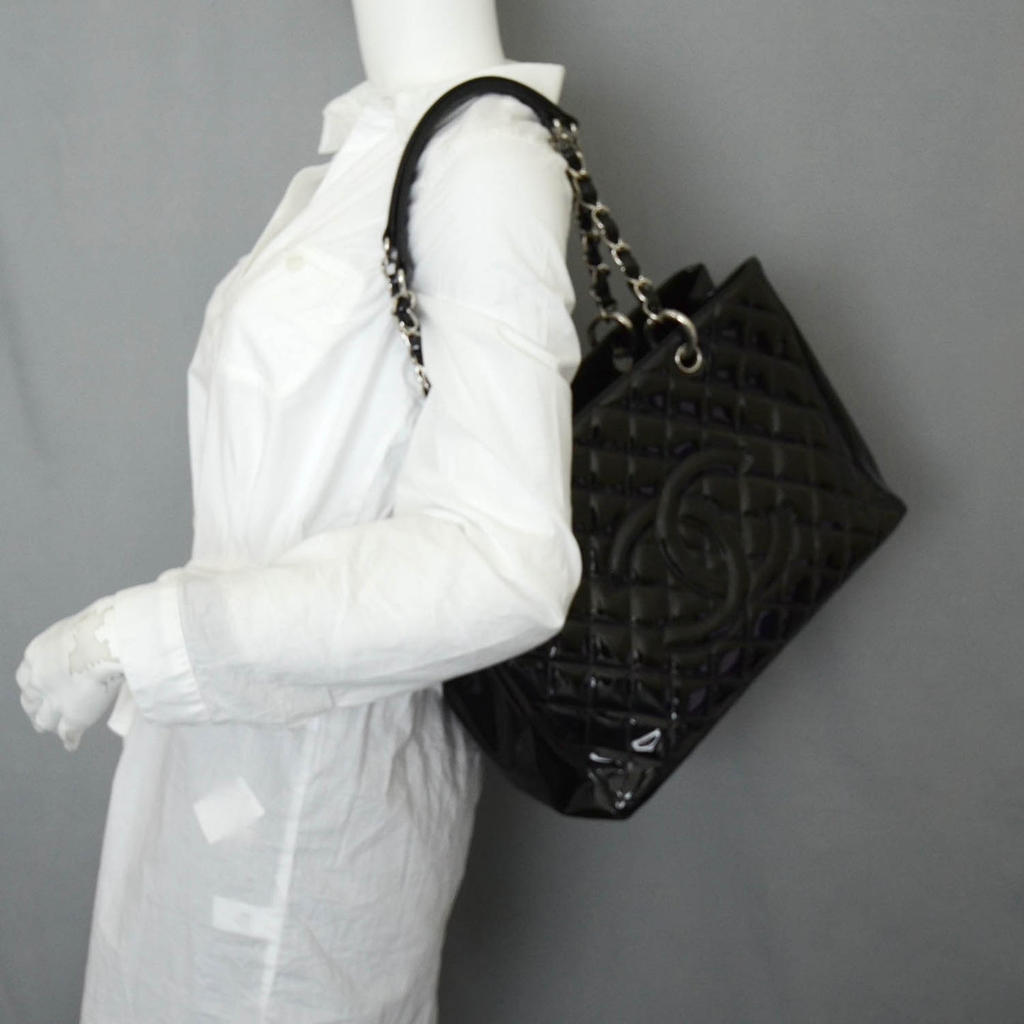 Patent Grand Shopping Tote GST Black