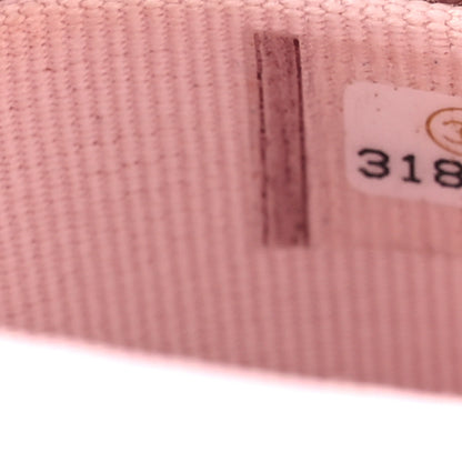 Chanel Lambskin Quilted Top Handle Clutch With Chain Light Pink 7 of 12