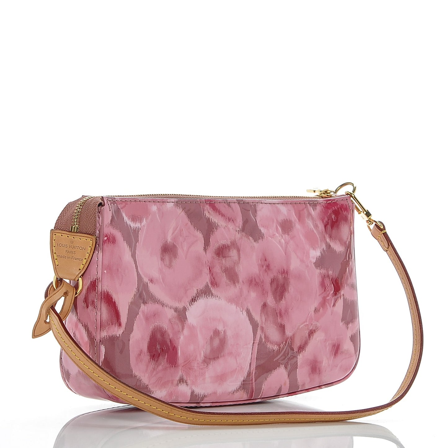 Vernis Ikat Pochette Accessories NM Rose Velours
