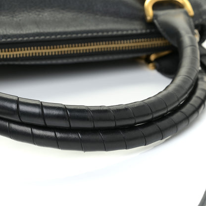 Chloe Calfskin Medium Marcie Satchel Black 12 of 14