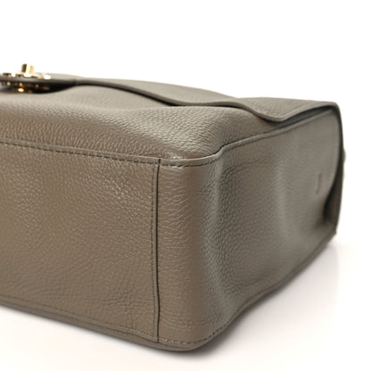 Chanel Grained Calfskin Souplissimo Maxi Flap Light Brown 9 of 10