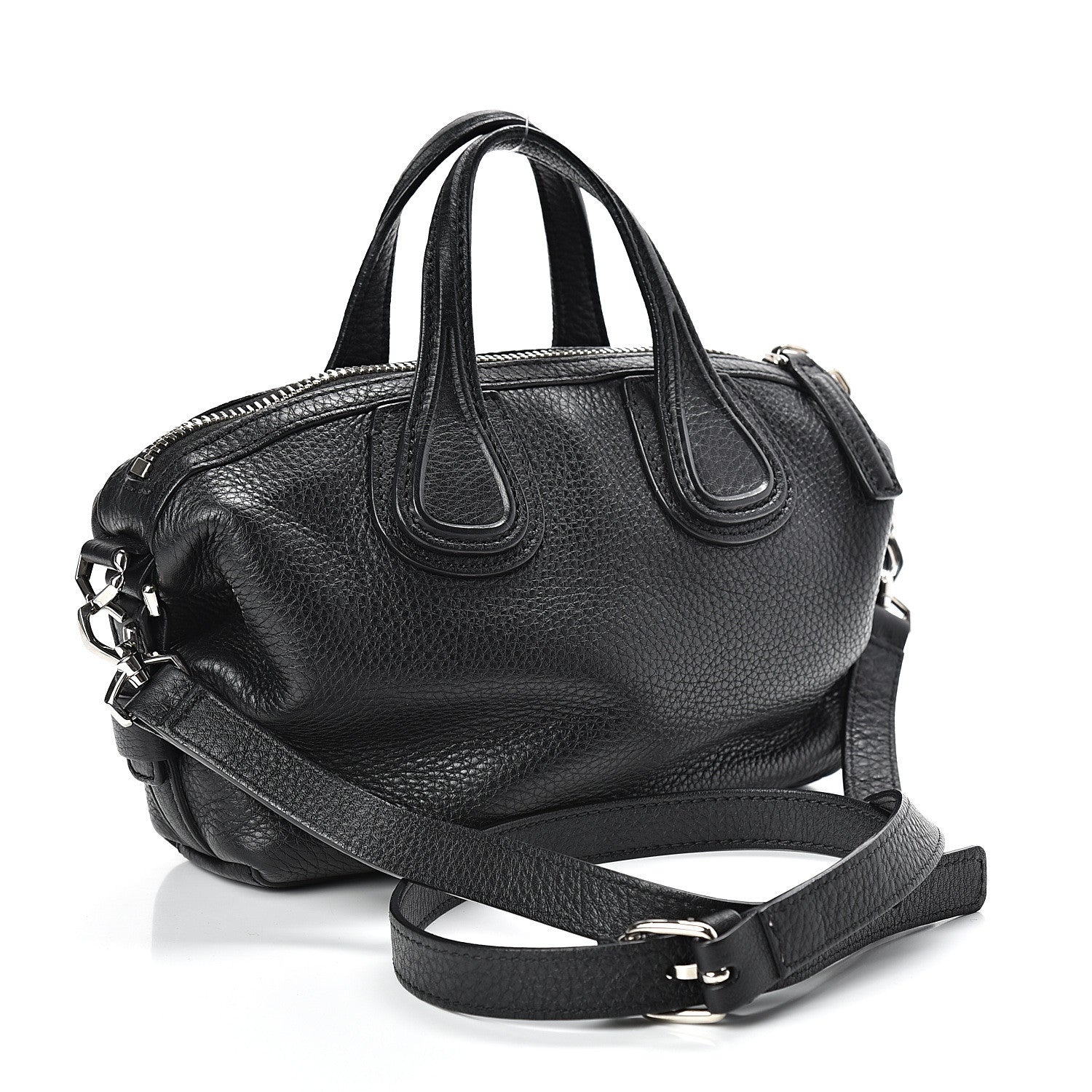 Givenchy Waxed Calfskin Micro Nightingale Black 3 of 15