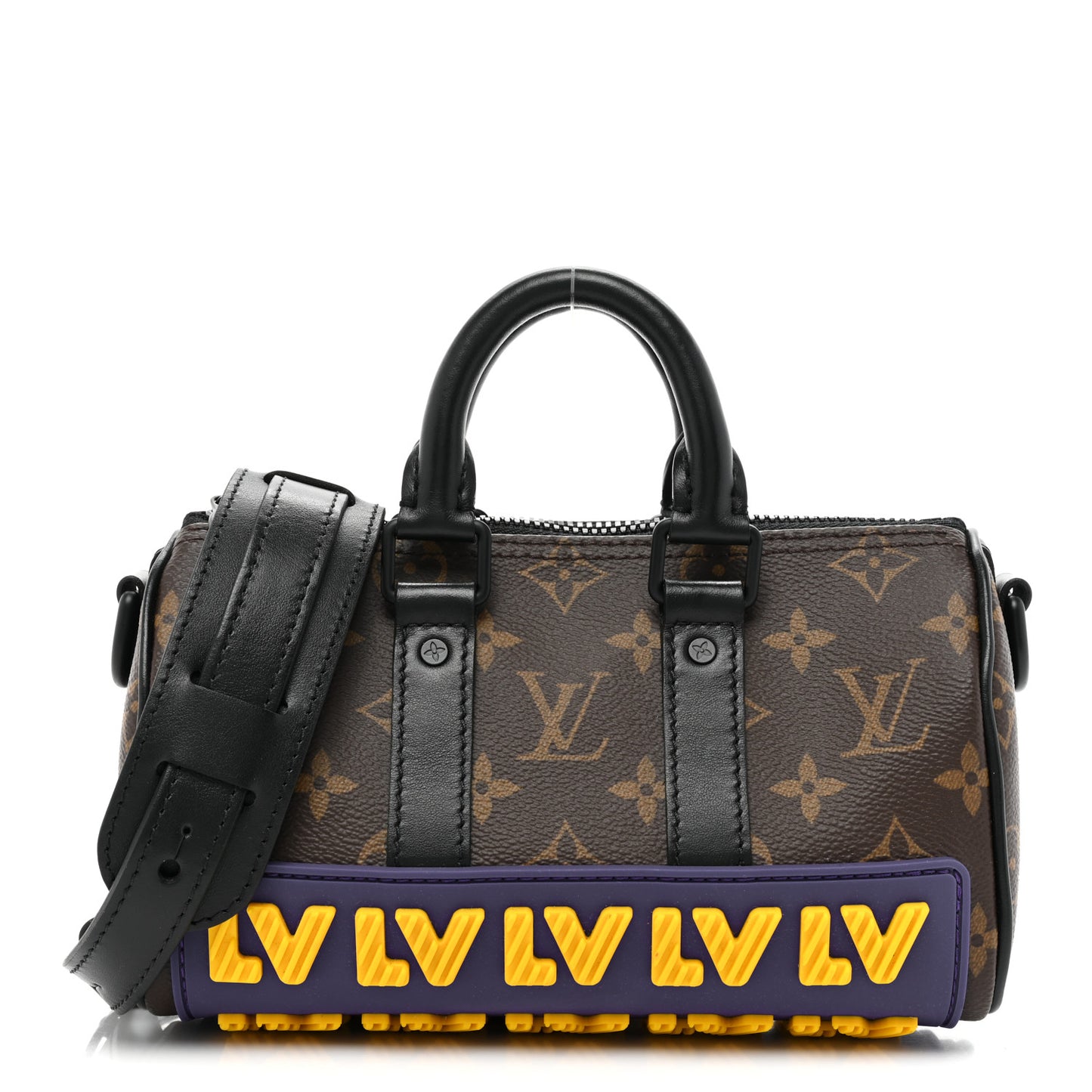 Monogram LV Rubber Keepall XS Multicolor