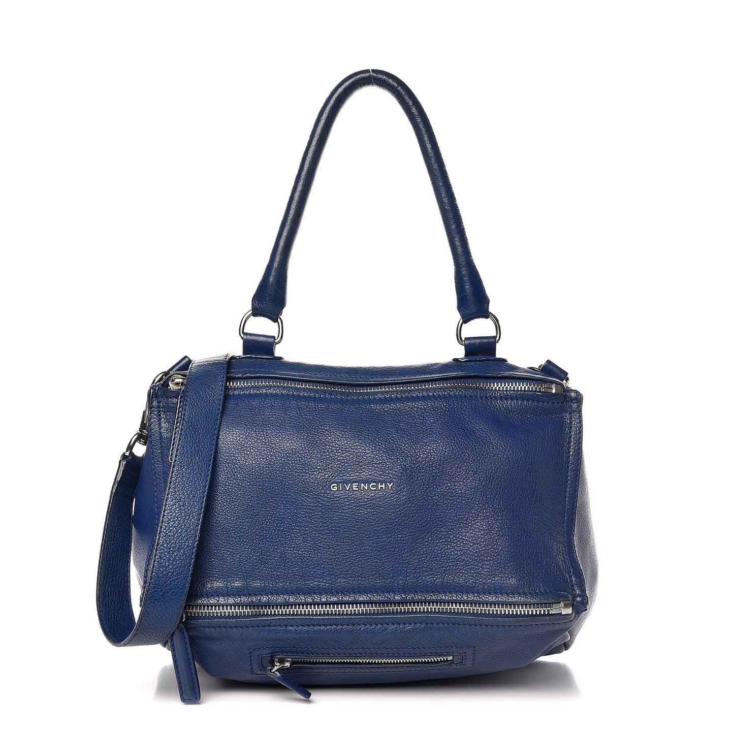 Sugar Goatskin Medium Pandora Deep Blue