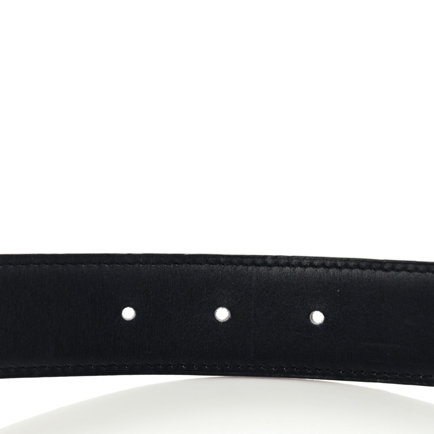 Chamonix Box 32mm Reversible Belt Strap 80 Rouge Vif Bleu Indigo