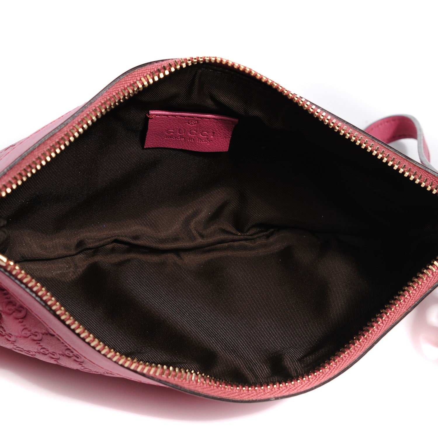 Gucci Microguccissima New Britt Wristlet Pink 5 of 7