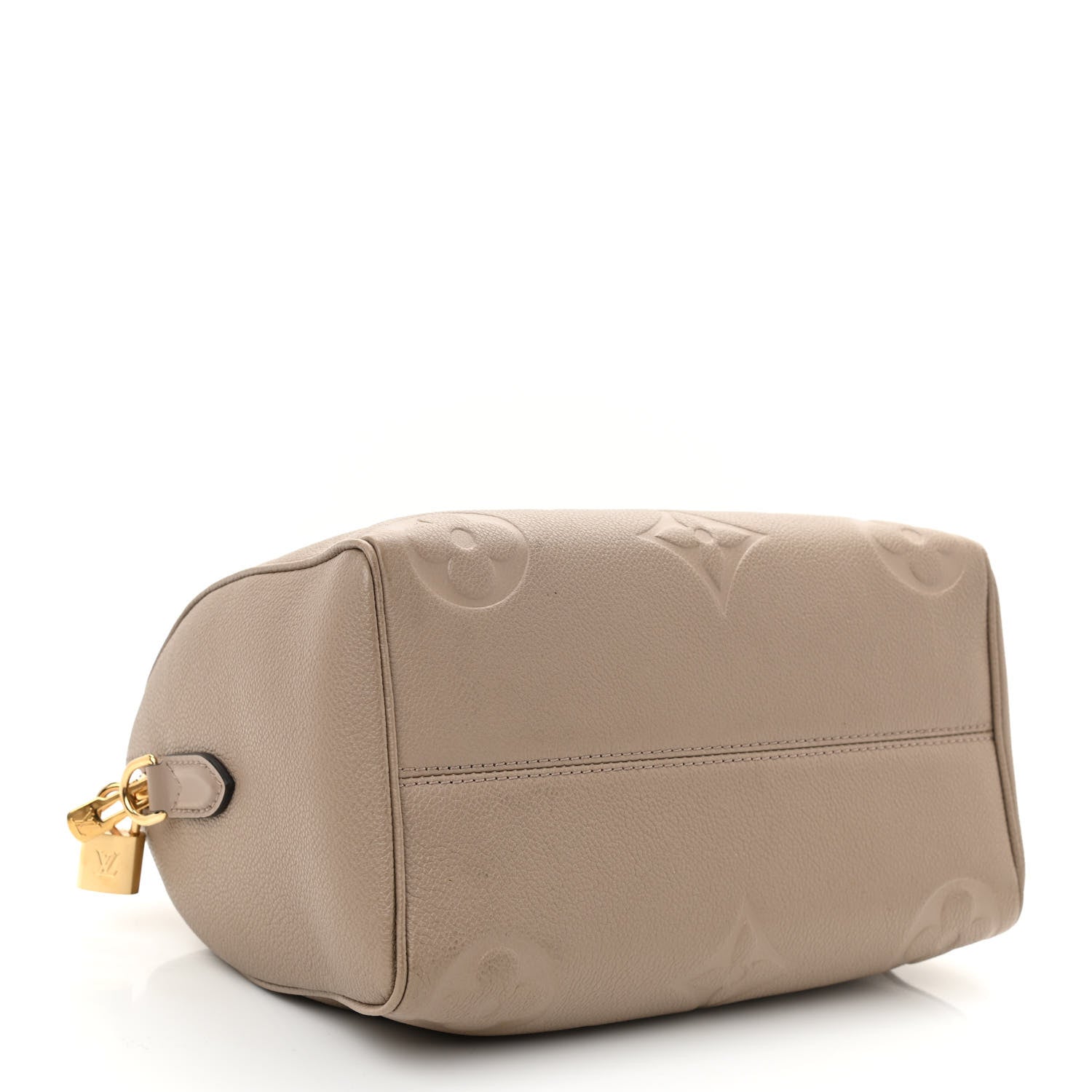Louis Vuitton Empreinte Monogram Giant Speedy Bandouliere 25 Tourterelle 5 of 7