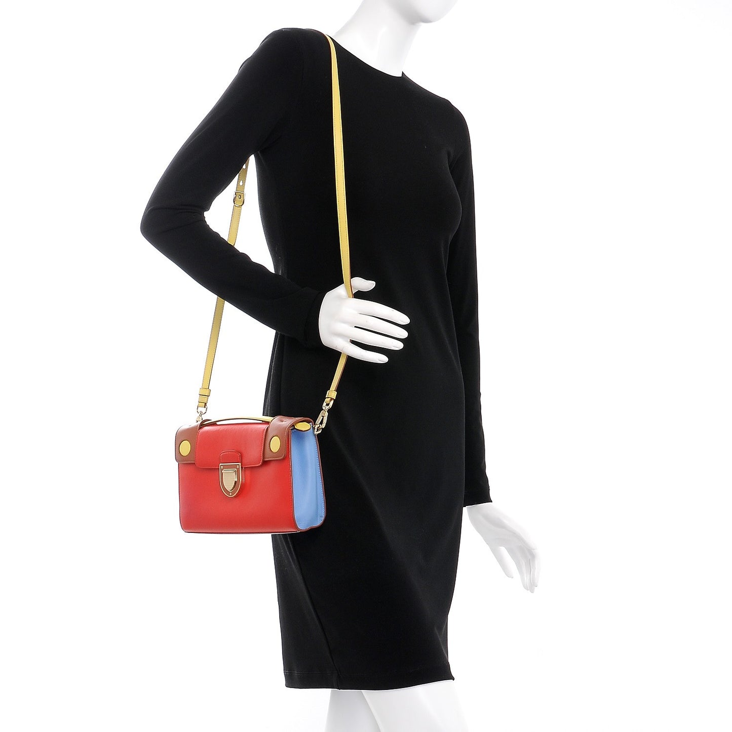 Calfskin Diorever Squad Flap