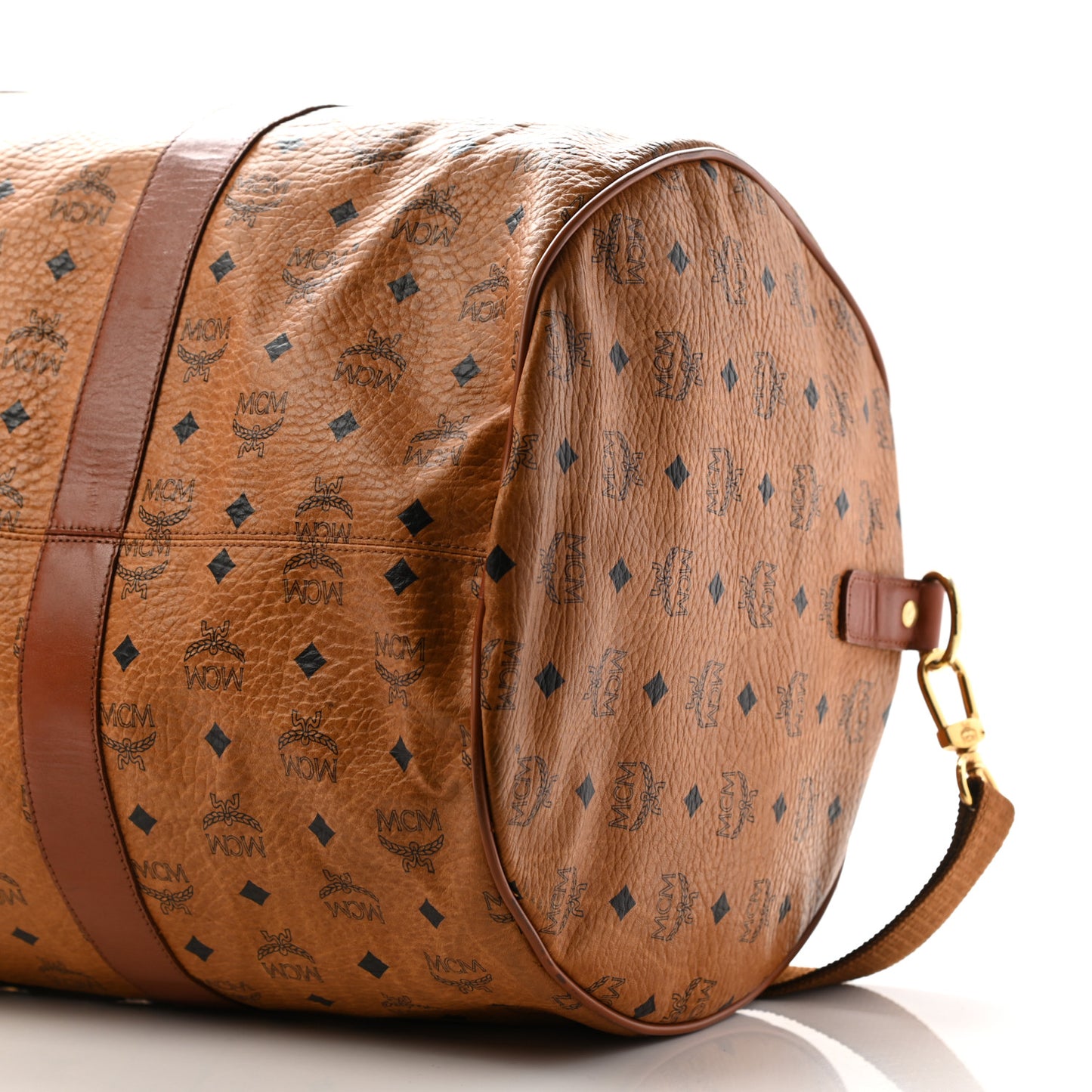 Visetos Weekender Duffle Bag Cognac