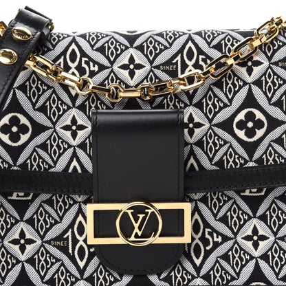 Louis Vuitton Jacquard Since 1854 Dauphine MM Grey 9 of 10