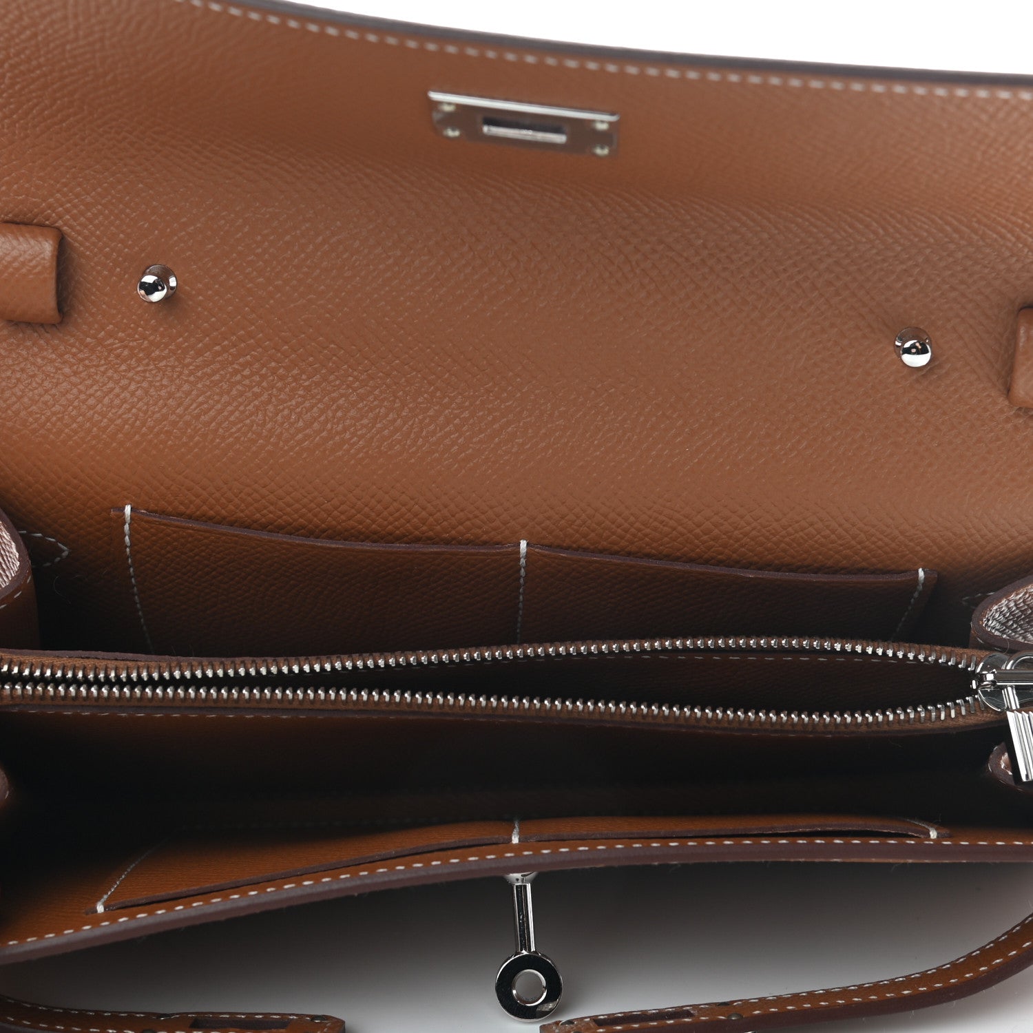 Hermes Epsom Kelly Wallet To Go Gold 5 of 6