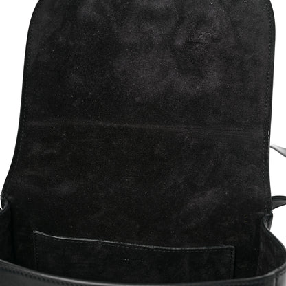 Celine Smooth Calfskin Cuir Triomphe Folco Crossbody Bag Black 11 of 13