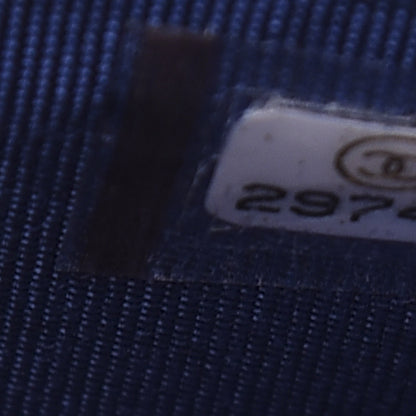 Chanel Caviar Quilted Incognito Flap Card Holder Blue 6 of 9