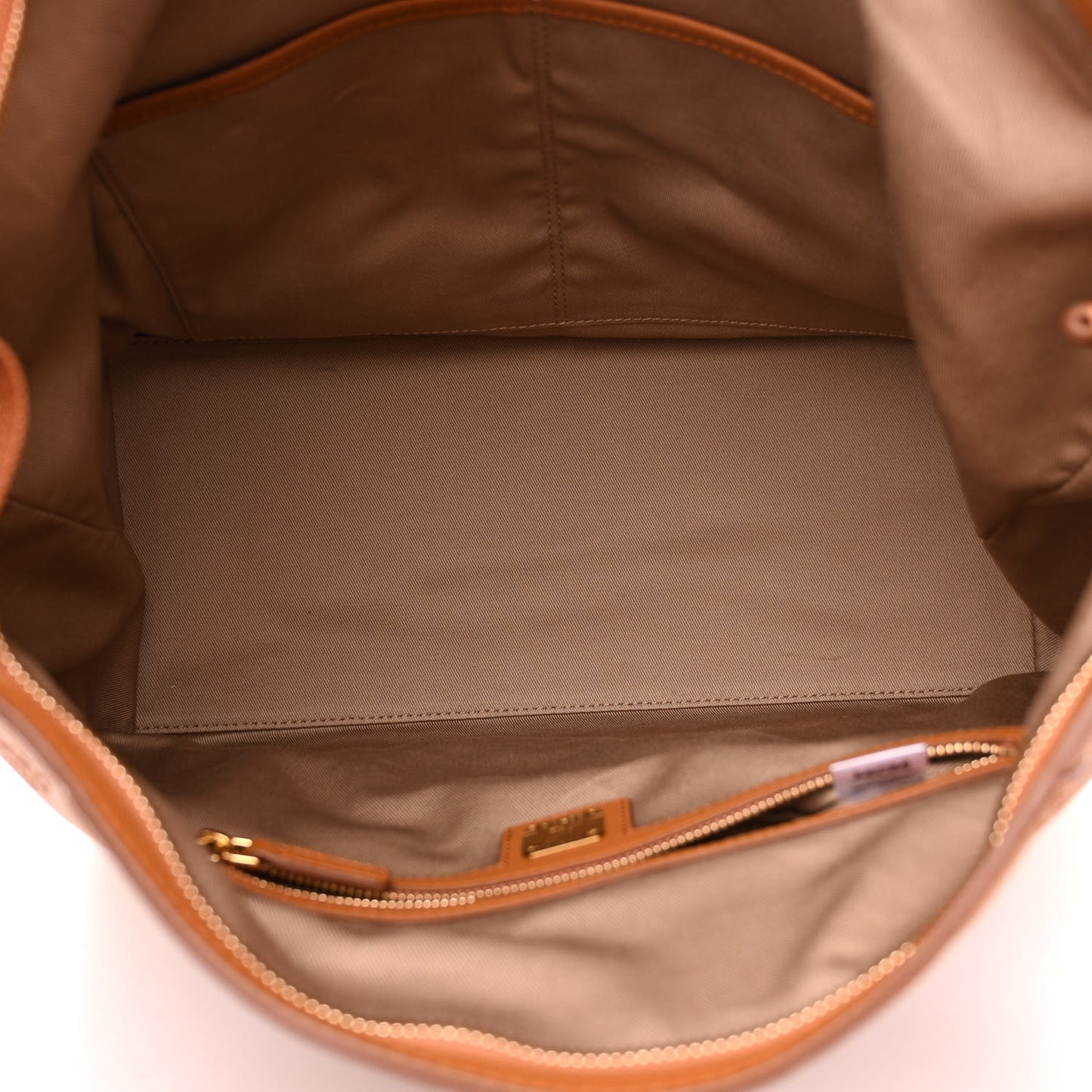 Calfskin Ottomar Monogram Large Klara Hobo Cognac