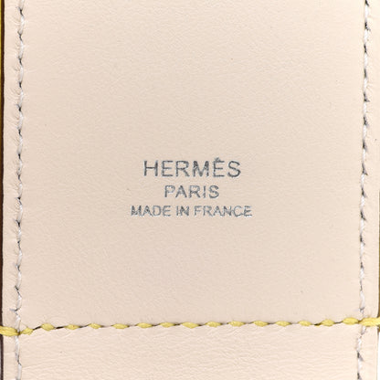 Hermes Swift Epsom Pocket Kelly Shoulder Strap Nata Lime 5 of 8