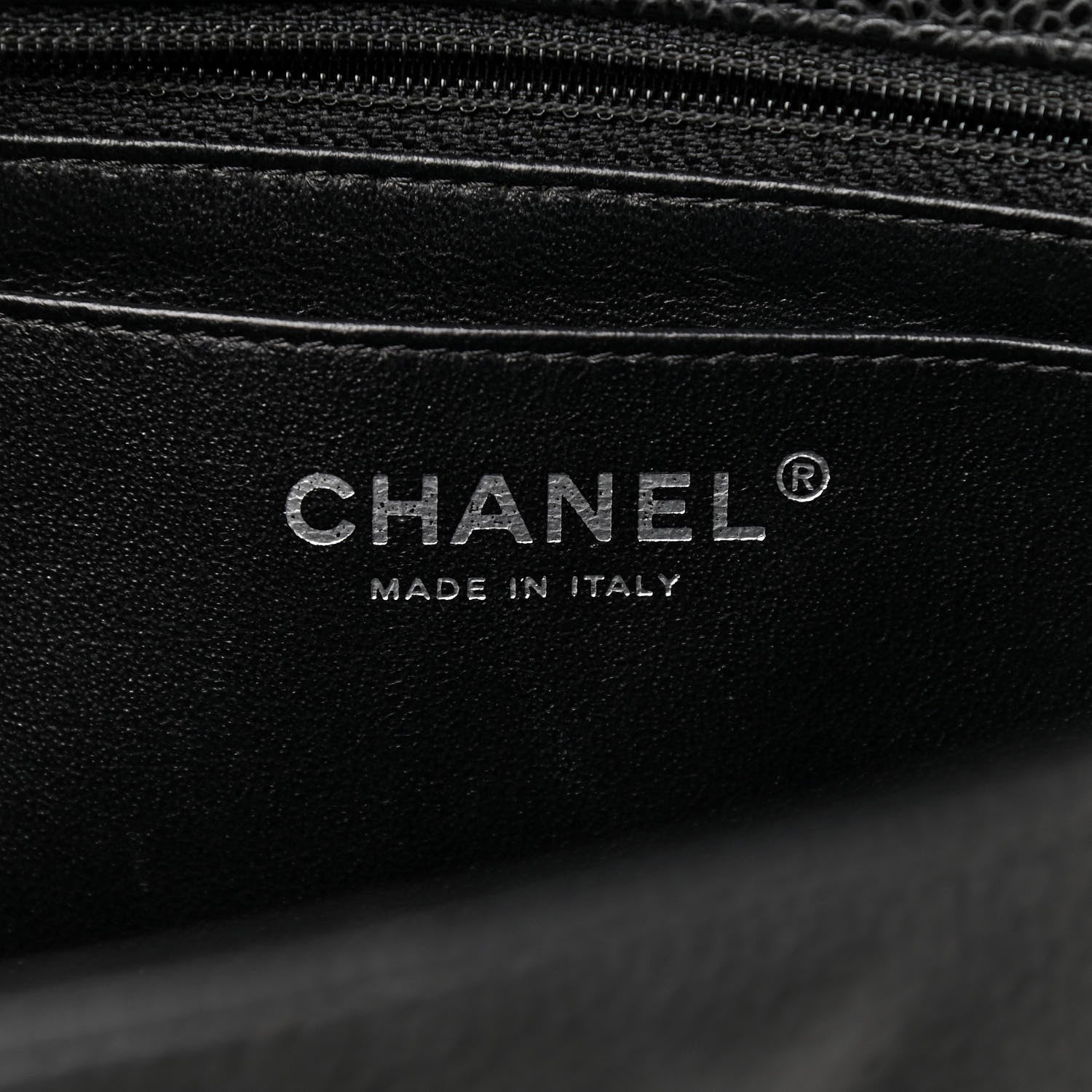Chanel Caviar Quilted Jumbo Single Flap Black 8 of 12