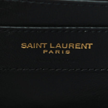 Saint Laurent Lambskin Matelasse Vicky Monogram Belt Bag Crema Soft 6 of 11