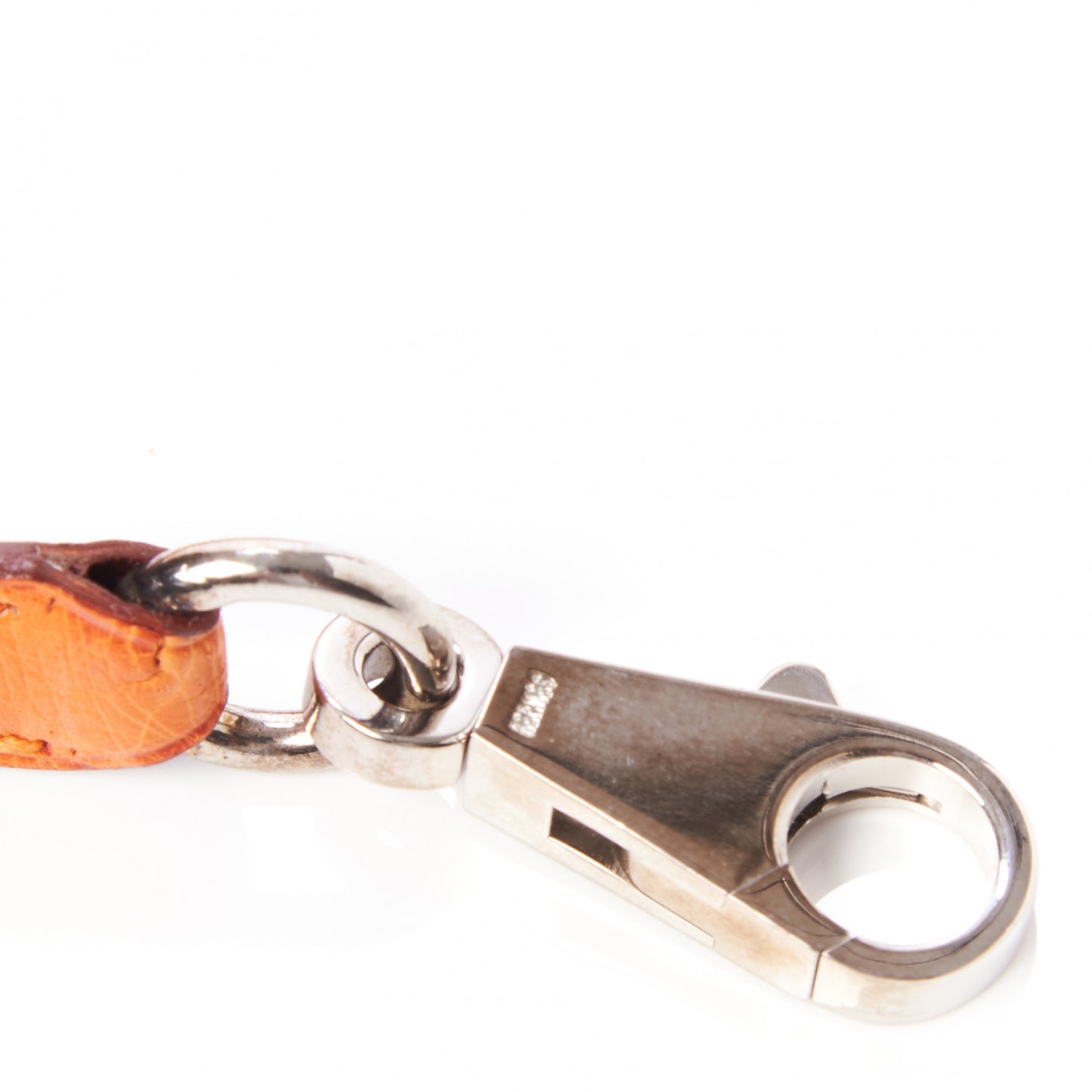 Ostrich Kelly Sellier 32 Orange
