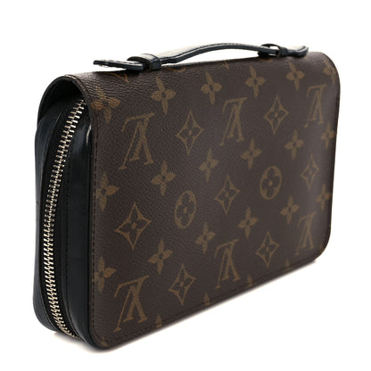 Louis Vuitton Monogram Macassar Zippy XL Wallet 3 of 8