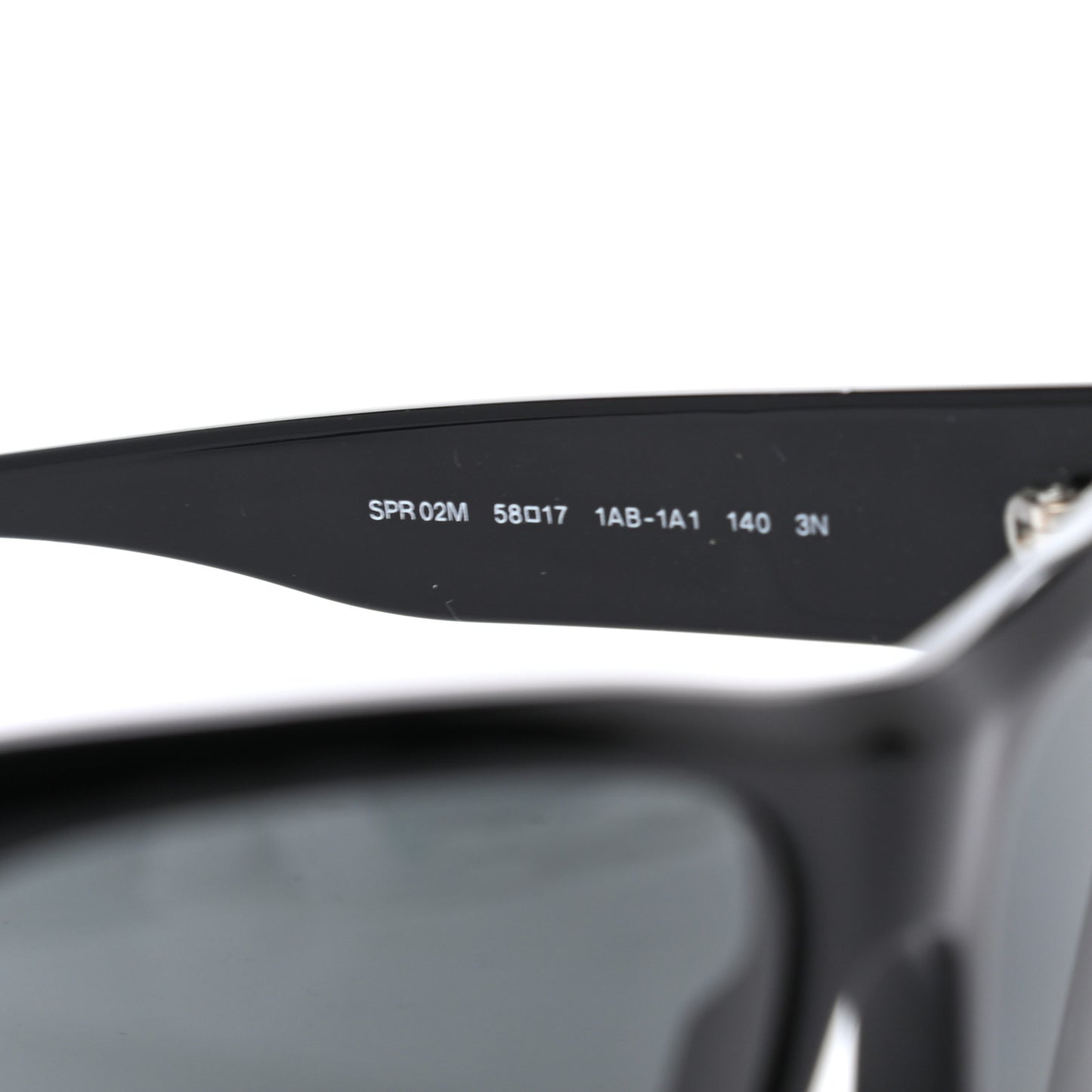 Acetate Sunglasses SPR 02M Black