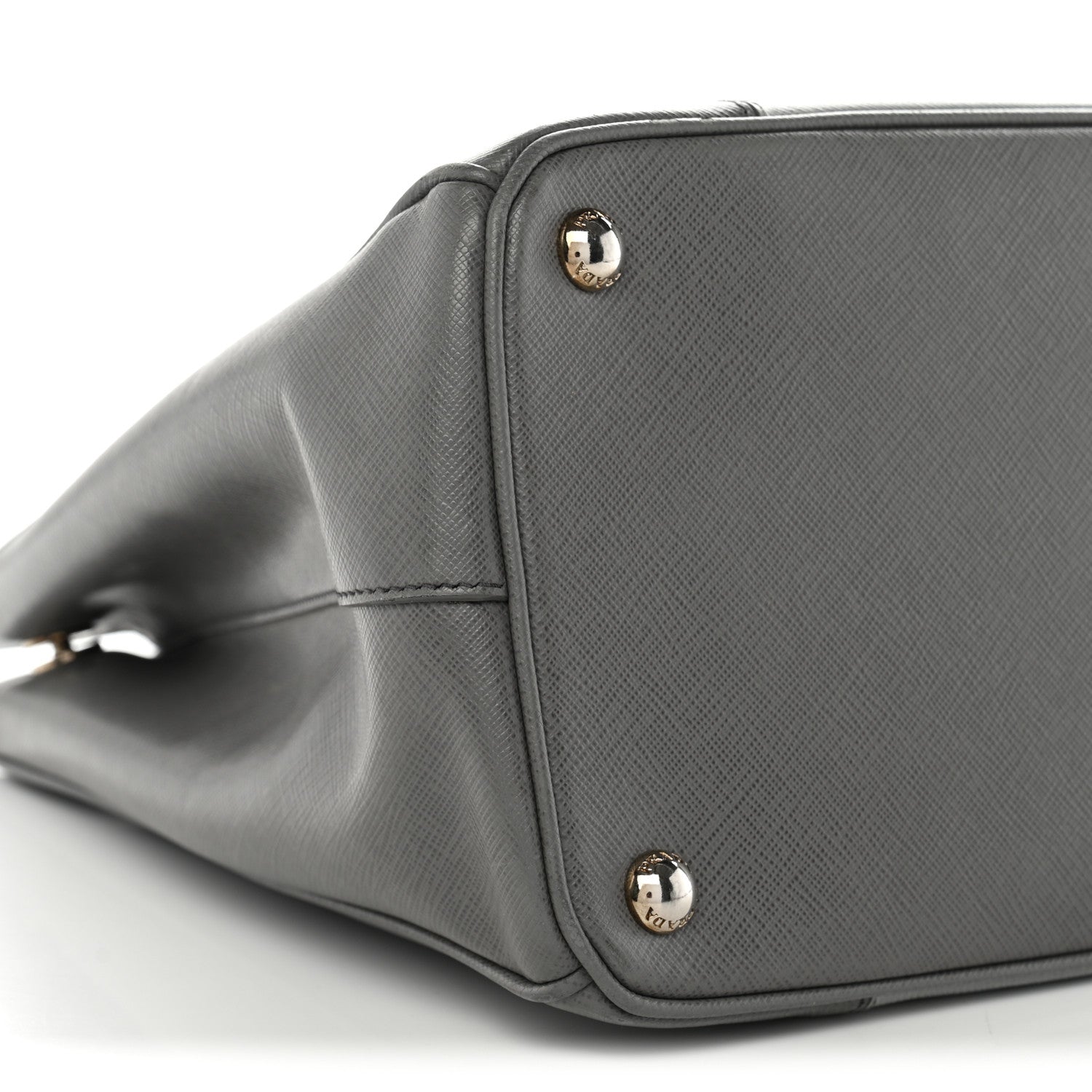 Prada Saffiano Lux Colorblock Medium Galleria Double Zip Tote Marmo Nube 9 of 15