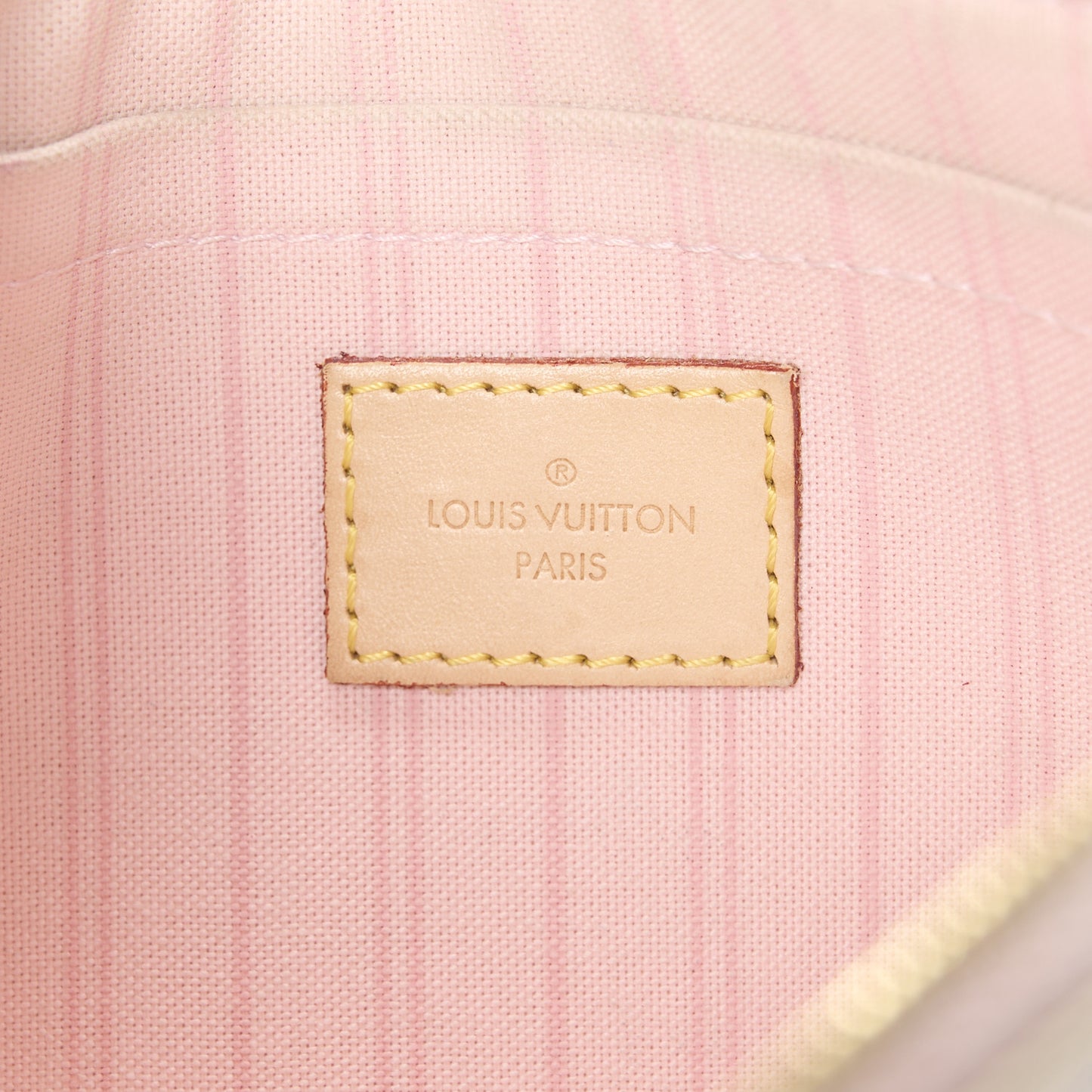 Damier Azur Neverfull MM GM Pochette Rose Ballerine