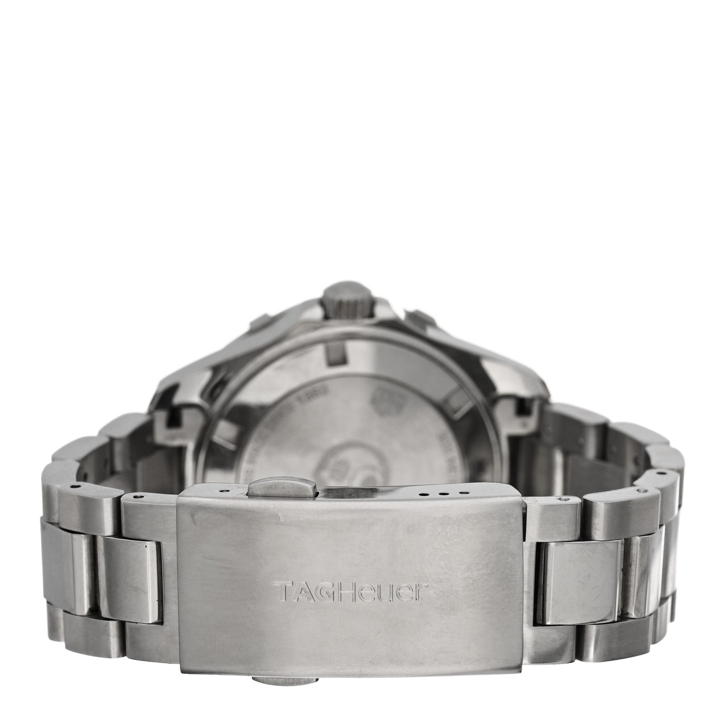 Stainless Steel Diamond Bezel Blue Mother of Pearl 35mm Aquaracer Lady Quartz Watch WAY131N