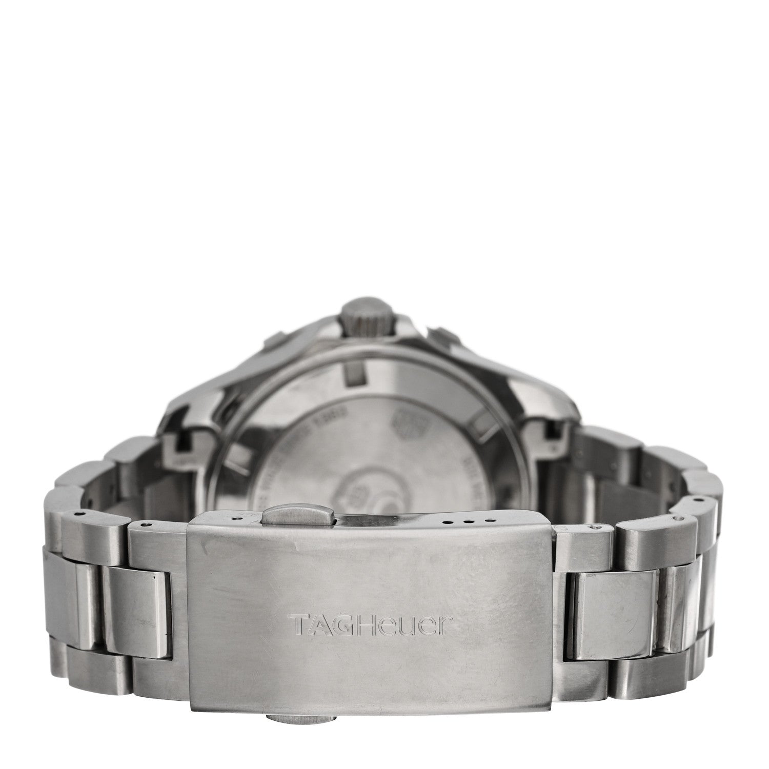 Tag Heuer Stainless Steel Diamond Bezel Blue Mother of Pearl 35mm Aquaracer Lady Quartz Watch WAY131N 3 of 4