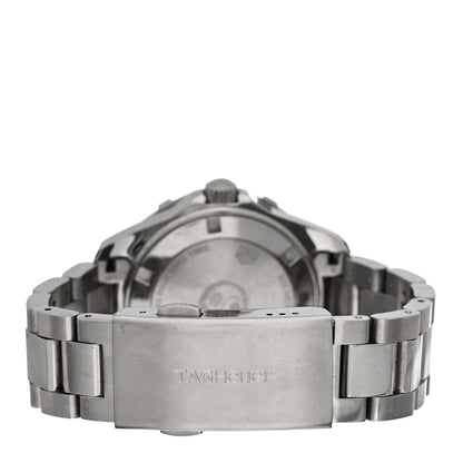 Tag Heuer Stainless Steel Diamond Bezel Blue Mother of Pearl 35mm Aquaracer Lady Quartz Watch WAY131N 3 of 4